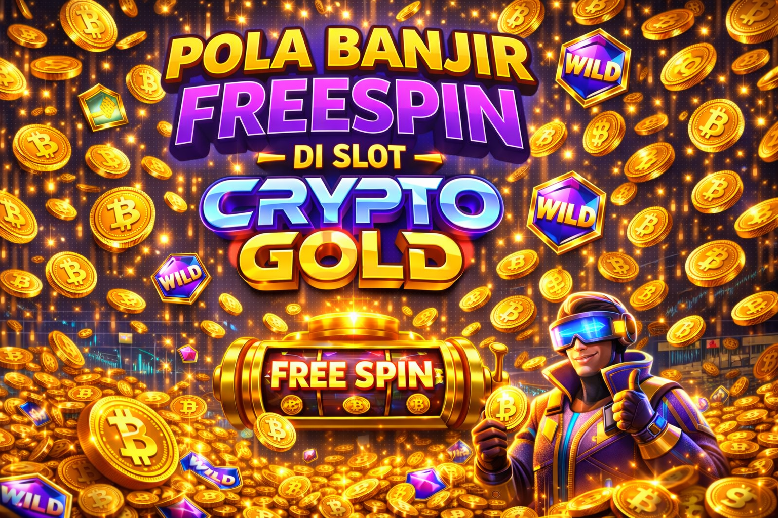 Tips Pola Dapat FreeSpin di Slot Crypto Gold, Strategi yang Banyak Dicoba Pemain