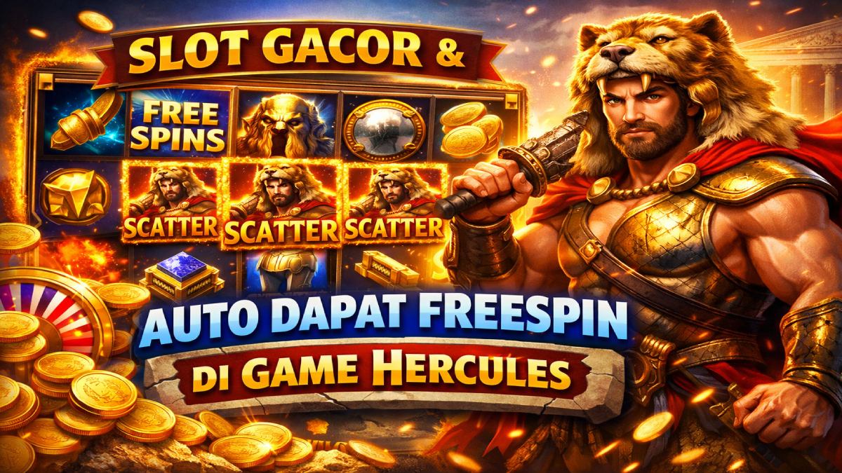 Slot Gacor dan Auto Dapat Freespin di Game Hercules, Tips Terbaru untuk Menang Besar