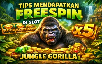 Tips Mendapatkan Freespin di Slot Jungle Gorilla, Simak Strategi Pemain Berpengalaman