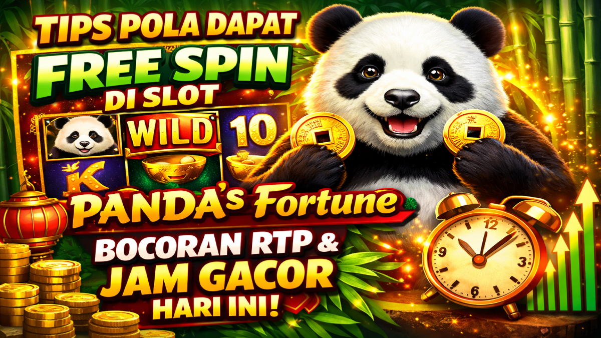 Tips Pola Dapat Free Spin di Slot Panda’s Fortune, Bocoran RTP & Jam Gacor Hari Ini