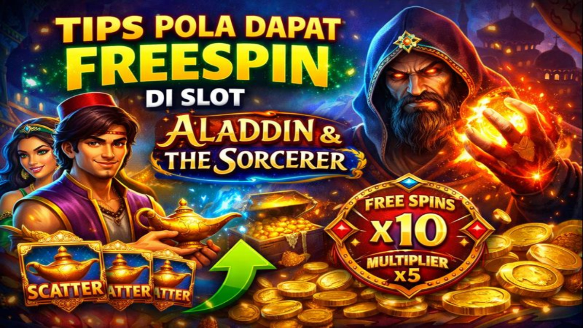 Tips Pola Dapat FreeSpin di Slot Aladdin and the Sorcerer yang Banyak Dicari Pemain