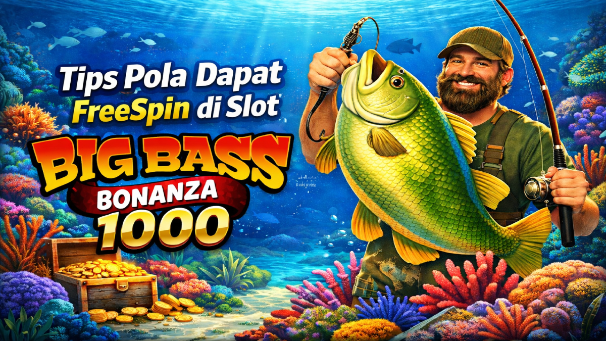 Tips Pola Dapat FreeSpin di Slot BIG BASS BONANZA 1000, Ini Strategi yang Banyak Dicari Pemain
