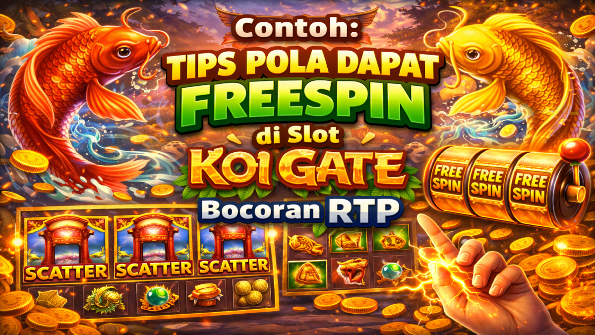 Tips Pola Dapat FreeSpin di Slot KOI GATE, Bocoran RTP Tinggi & Jam Gacor