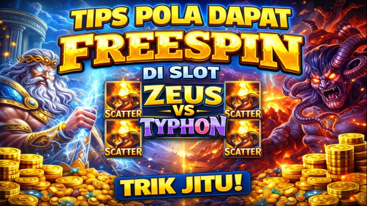 Tips Pola Dapat FreeSpin di Slot Zeus Vs Typhon, Trik Ampuh Raih Bonus Besar