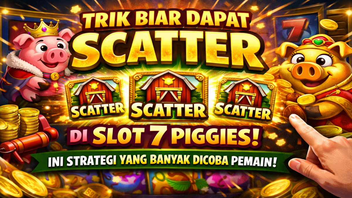 Trik Biar Dapat Scatter di Slot 7 Piggies, Ini Strategi yang Banyak Dicoba Pemain