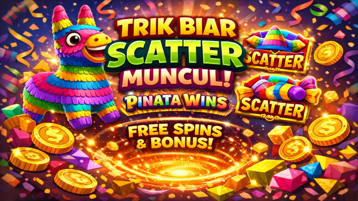 Trik Biar Scatter Muncul Game Pinata Wins, Ini Strategi yang Banyak Dicoba Pemain