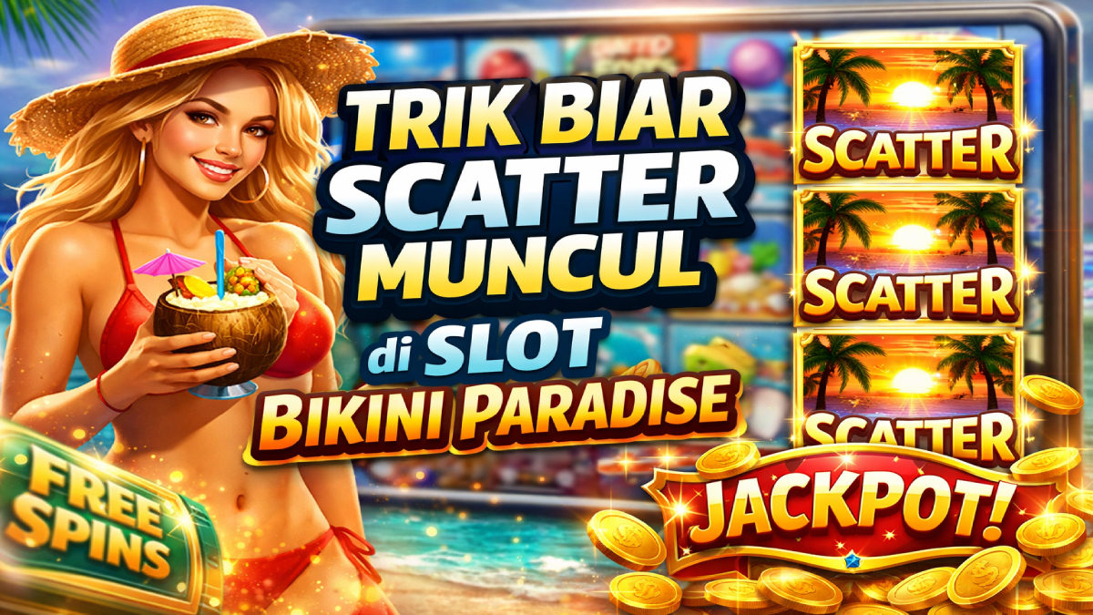 Trik Biar Scatter Muncul di Slot Bikini Paradise, Ini Rahasia yang Banyak Dicari Pemain