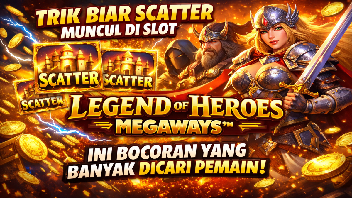 Trik Biar Scatter Muncul di Slot Legend of Heroes Megaways, Ini Bocoran yang Banyak Dicari Pemain