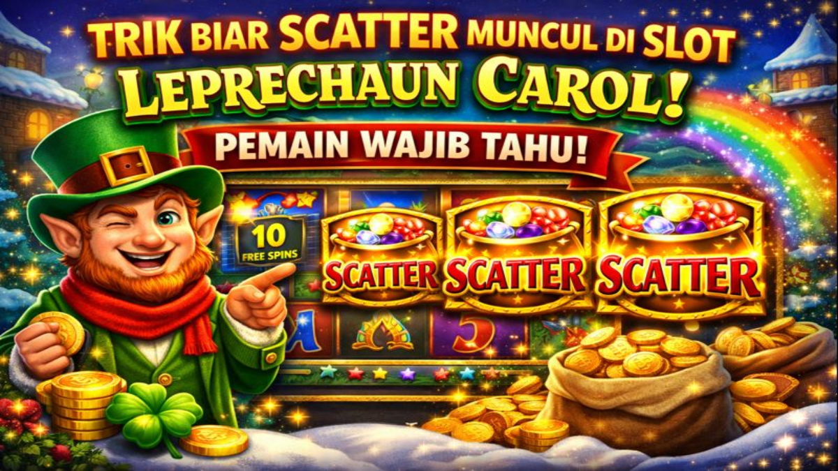 Trik Biar Scatter Muncul di Slot Leprechaun Carol, Pemain Wajib Tahu!