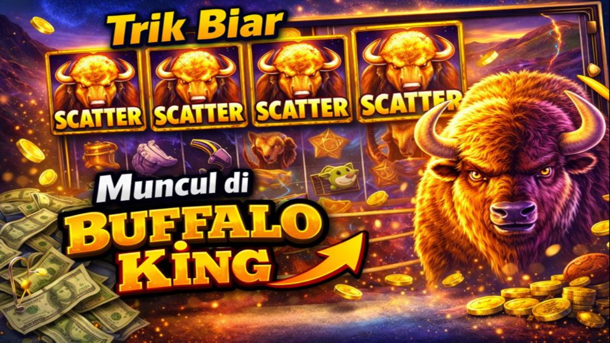 Trik Biar Scatter Muncul di Buffalo King, Pemain Slot Wajib Tahu!