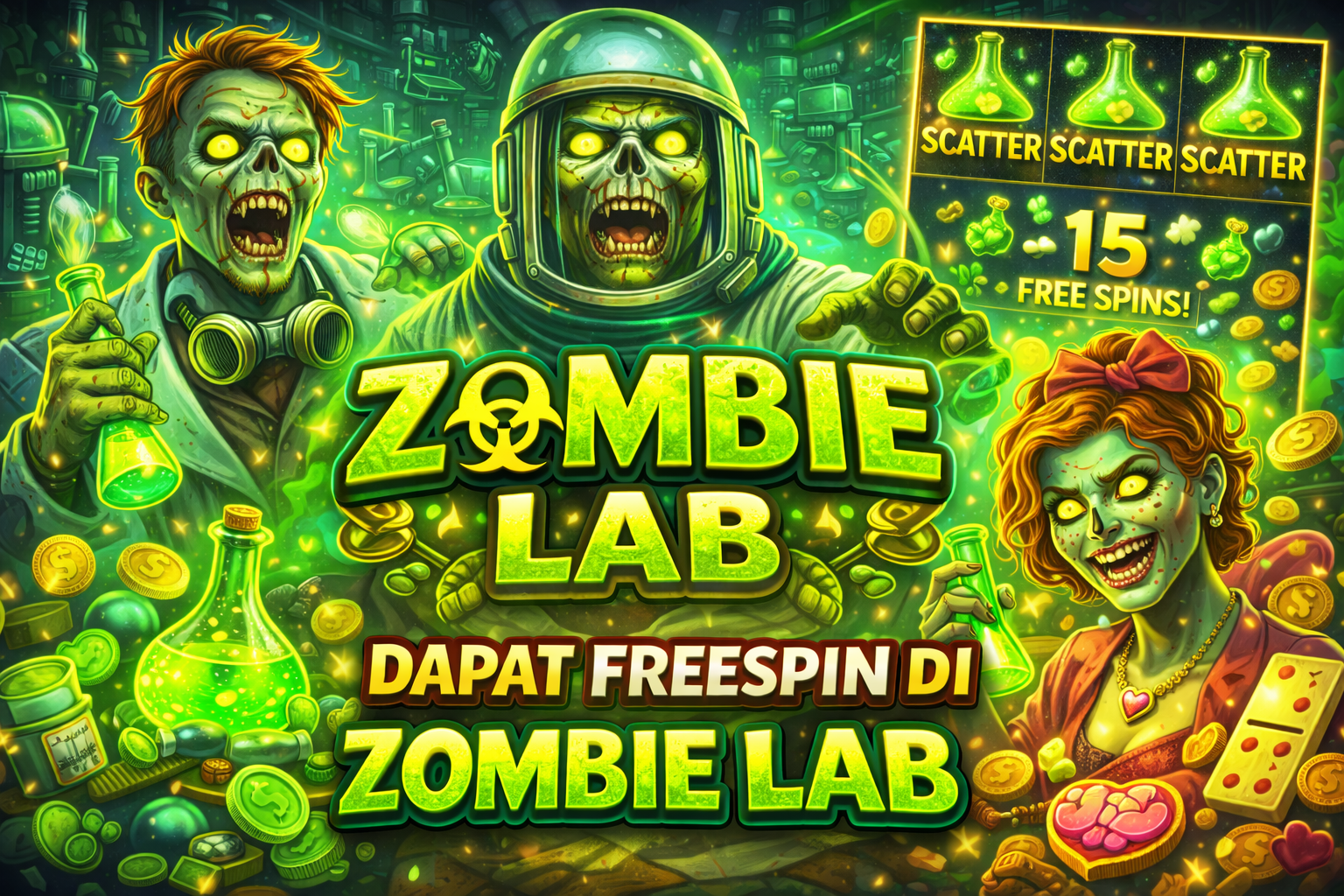 Tips Pola Dapat FreeSpin di Slot Zombie Lab Hari Ini, Strategi Bermain yang Banyak Dicoba Pemain