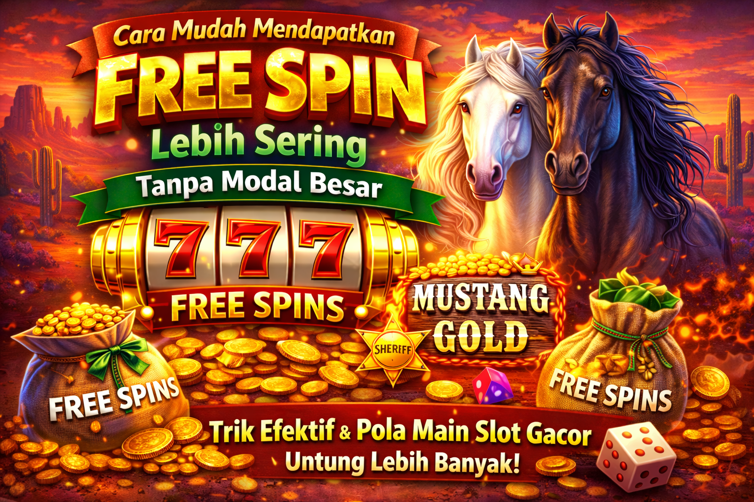 Cara Mudah Mendapatkan Free Spin Lebih Sering Tanpa Modal Besar