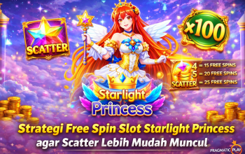 Strategi Free Spin Slot Starlight Princess agar Scatter Lebih Mudah Muncul