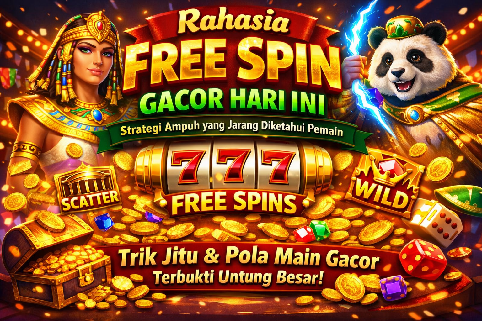 Rahasia Free Spin Gacor Hari Ini: Strategi Ampuh yang Jarang Diketahui Pemain
