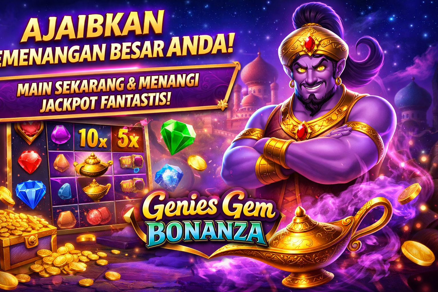 Genies Gem Bonanza
