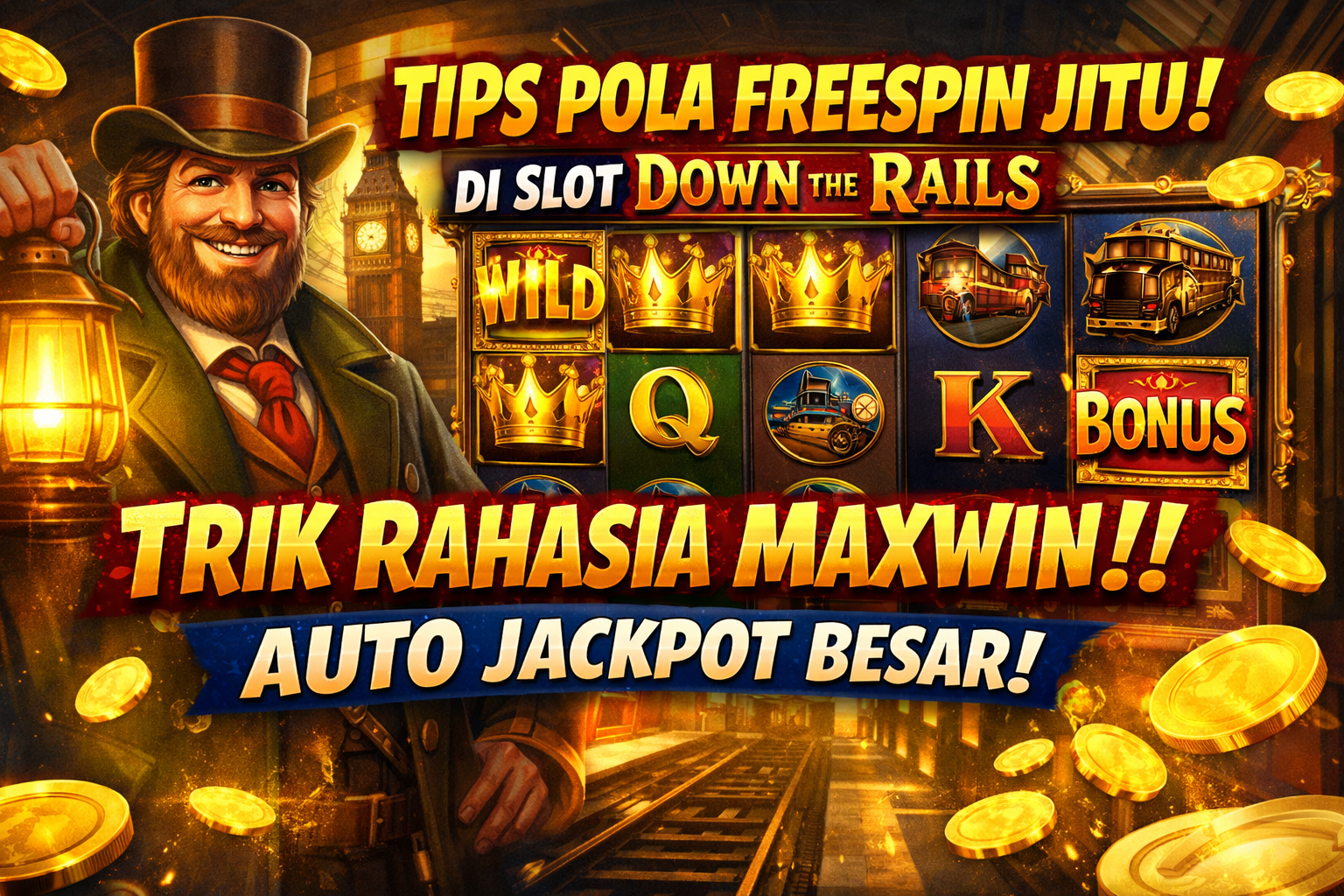Tips Pola FreeSpin di Slot Down the Rails