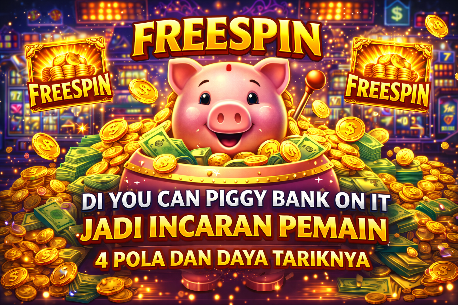 you can piggy bank on it