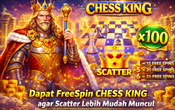 Tips Pola Dapat FreeSpin di Slot CHESS KING Hari Ini, Pemain Wajib Tahu!