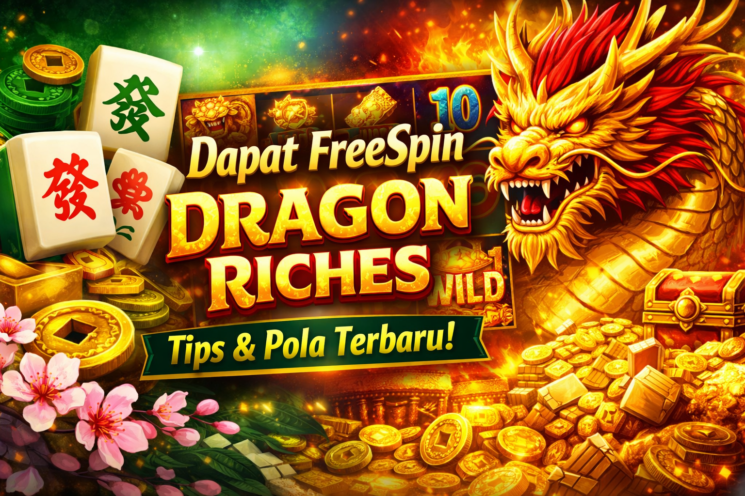 Pola Bermain Slot Dragon Riches untuk Memicu FreeSpin