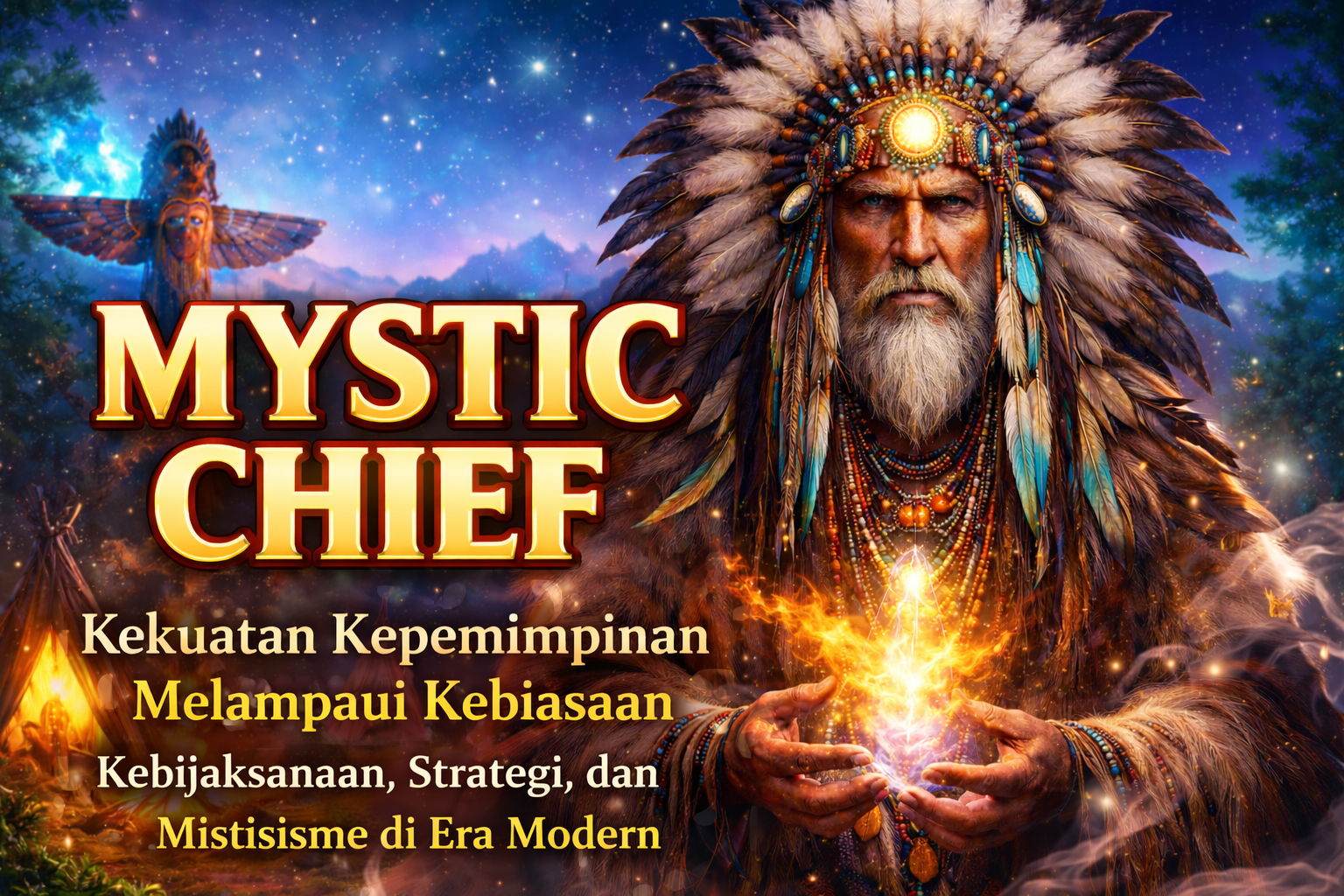 Mystic Chief: Sosok Misterius yang Mengubah Cara Pandang Dunia Terhadap Kepemimpinan dan Kearifan Tersembunyi