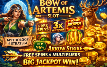 Bow of Artemis: Slot Online Bertema Mitologi Yunani yang Memikat Pemain dengan Sensasi Legendaris dan Peluang Kemenangan Besar
