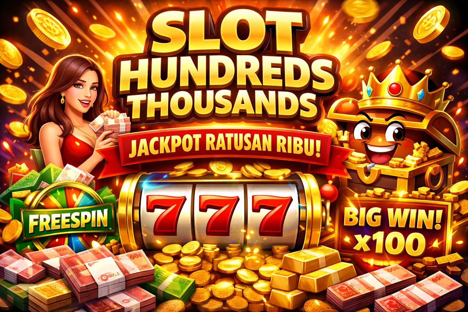 Slot Hundreds Thousands Jadi Tren Baru, Pemain Online Ramai Memburu Kemenangan Besar