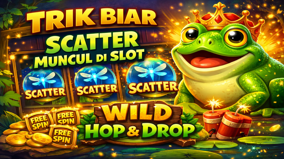 Pelajari strategi efektif agar simbol scatter lebih mudah muncul di slot Wild Hop & Drop dan tingkatkan peluang kemenanganmu.
