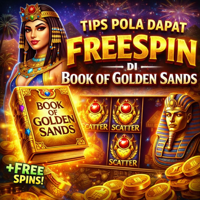 Tips Pola Dapat FreeSpin di Book of Golden Sands yang Banyak Dicoba Pemain