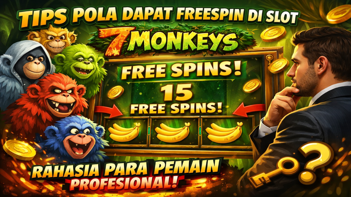 Tips Pola Dapat FreeSpin di Slot 7 Monkeys, Rahasia Para Pemain Profesional