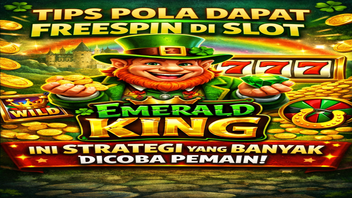 Tips Pola Dapat FreeSpin di Slot Emerald King, Ini Strategi yang Banyak Dicoba Pemain