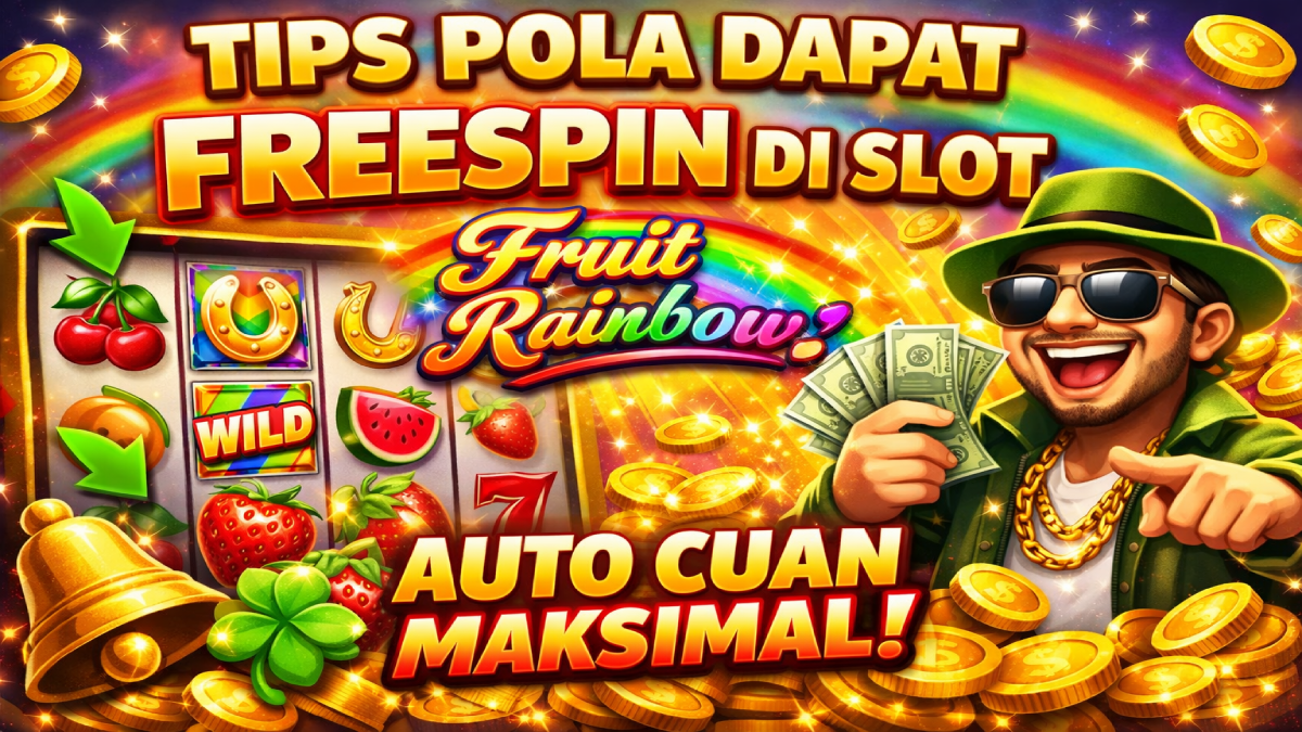 Tips Pola Dapat FreeSpin di Slot Fruit Rainbow, Auto Cuan Maksimal!
