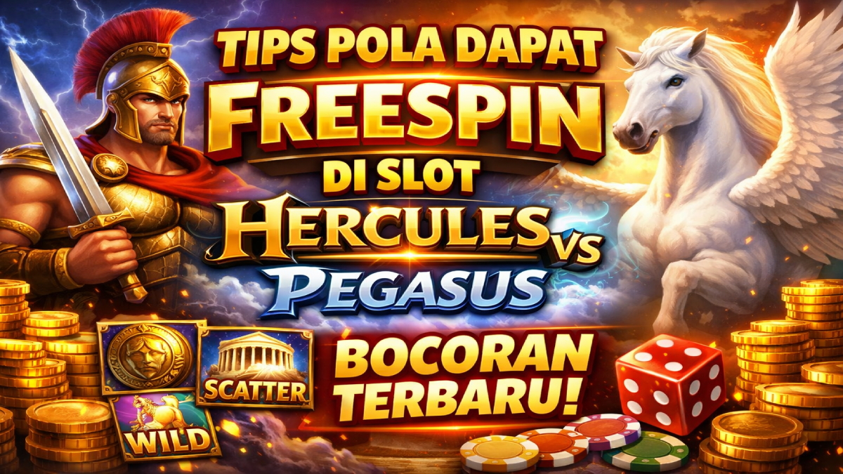 Tips Pola Dapat FreeSpin di Slot Hercules vs Pegasus, Bocoran Terbaru