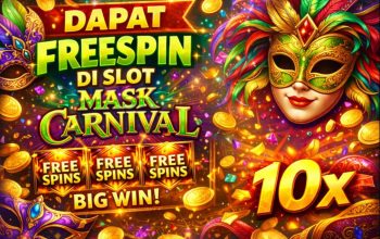 Tips Pola Dapat FreeSpin di Slot Mask Carnival, Ini Strategi yang Banyak Dicoba Pemain