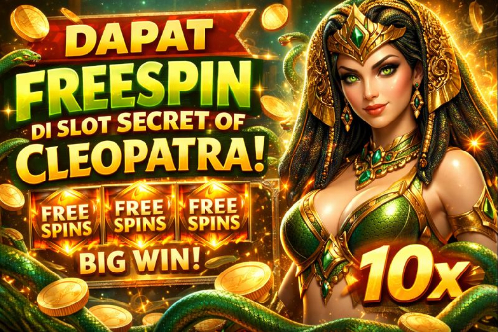 Tips Pola Dapat FreeSpin di Slot Secret of Cleopatra, Ini Strategi yang Banyak Dicari Pemain