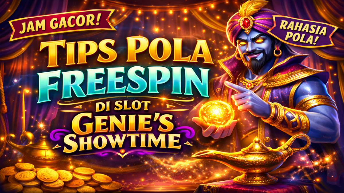 Tips Pola Freespin di Slot Genie's Showtime, Strategi yang Banyak Dicari Pemain