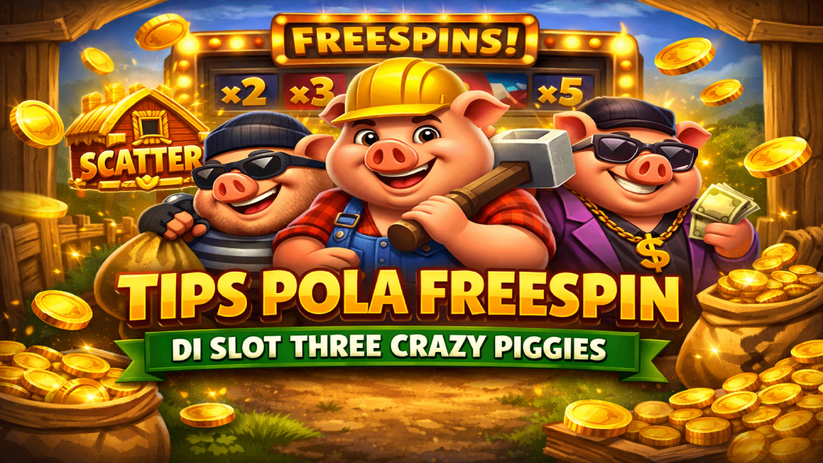 Tips Pola Freespin di Slot Three Crazy Piggies yang Banyak Dicari Pemain