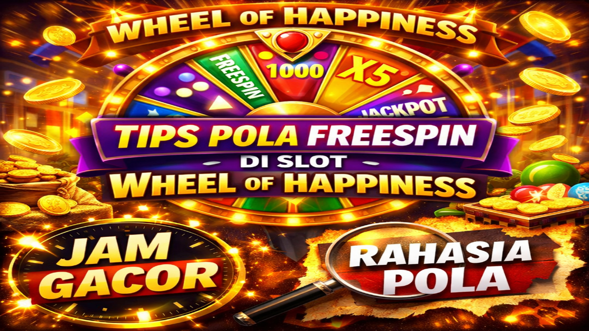 Tips Pola Freespin di Slot Wheel of Happiness yang Banyak Dicari Pemain