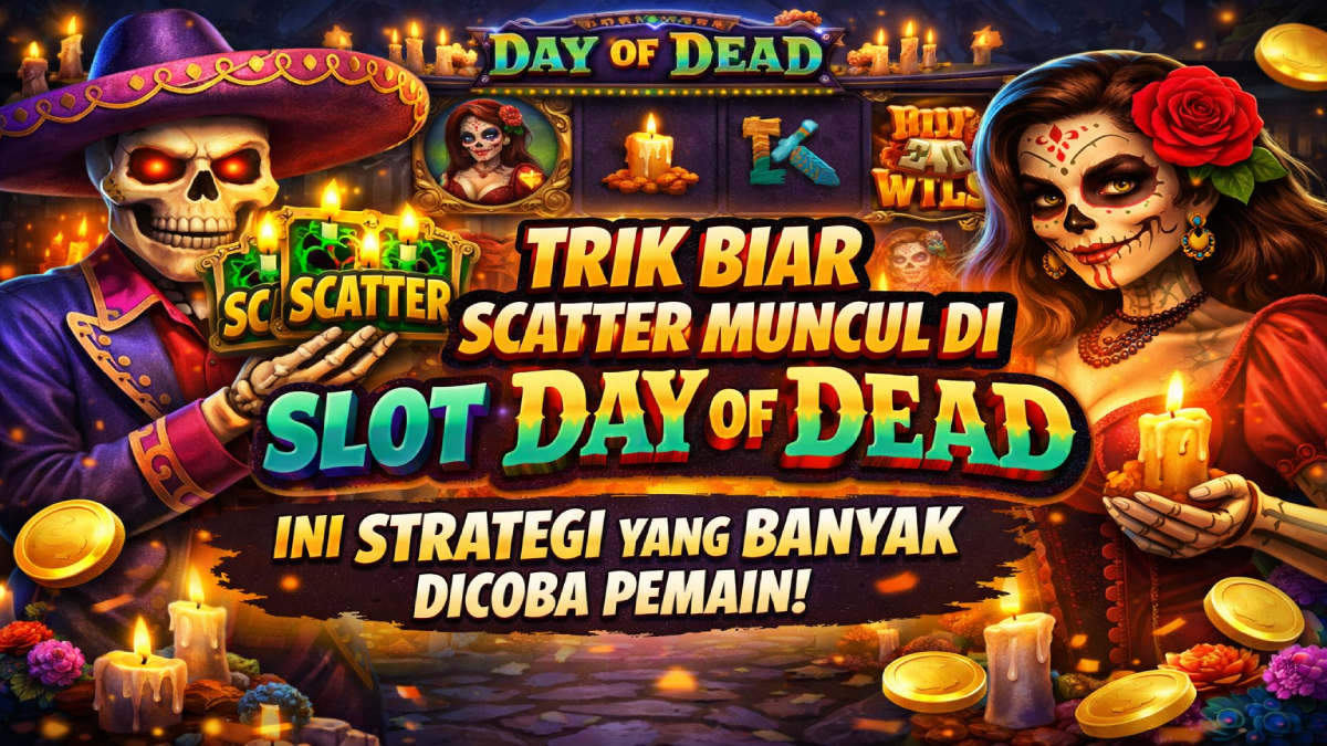 Trik Biar Scatter Muncul di Slot Day of Dead, Ini Strategi yang Banyak Dicoba Pemain