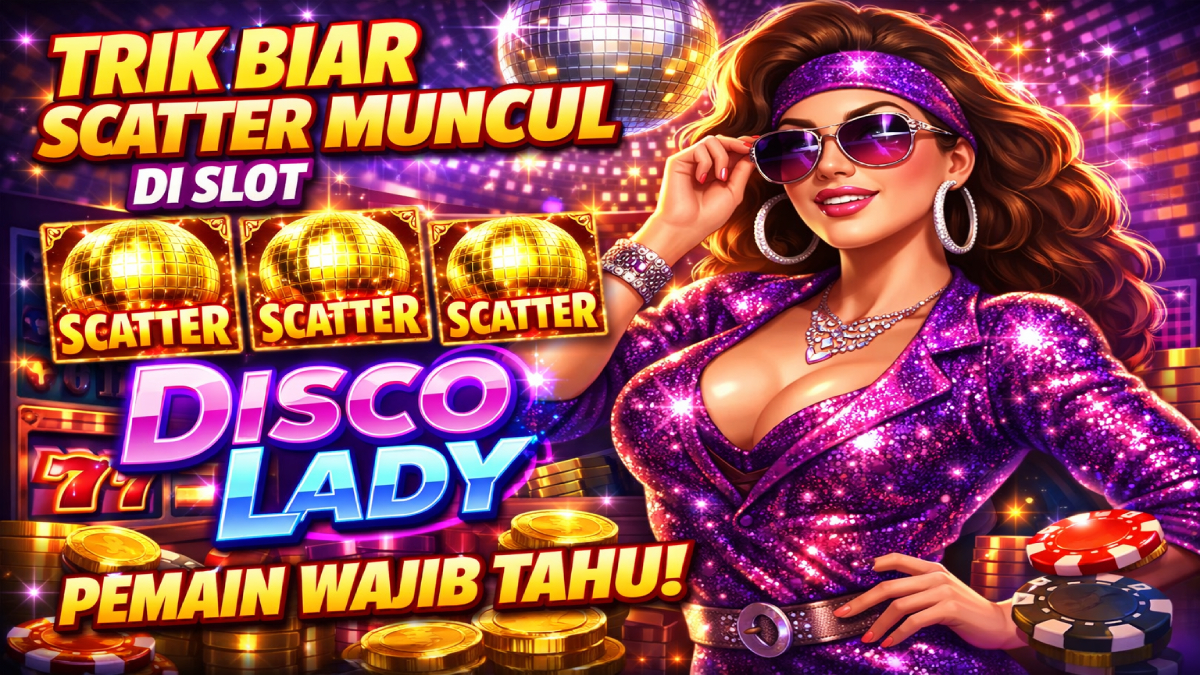 Trik Biar Scatter Muncul di Slot Disco Lady, Pemain Wajib Tahu!