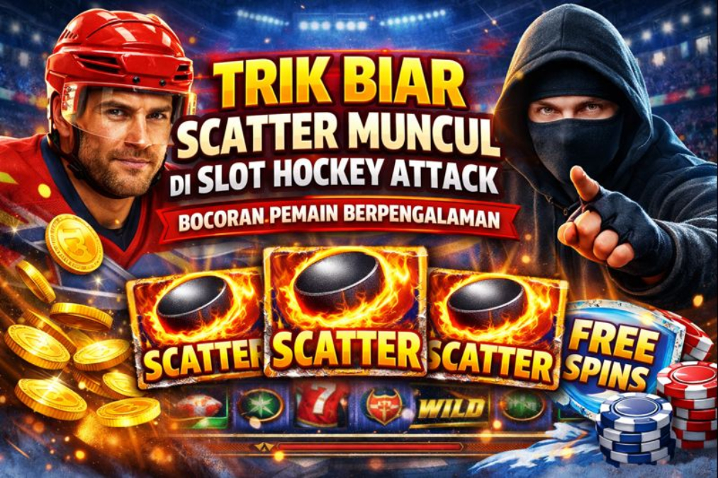 Trik Biar Scatter Muncul di Slot Hockey Attack, Bocoran Pemain Berpengalaman