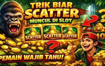 Trik Biar Scatter Muncul di Slot Jungle Gorilla, Pemain Wajib Tahu!