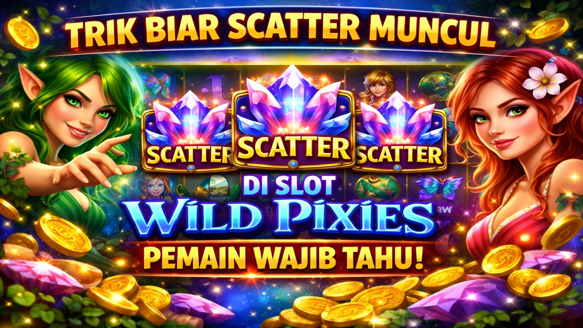 Trik Biar Scatter Muncul di Slot Wild Pixies, Pemain Wajib Tahu!