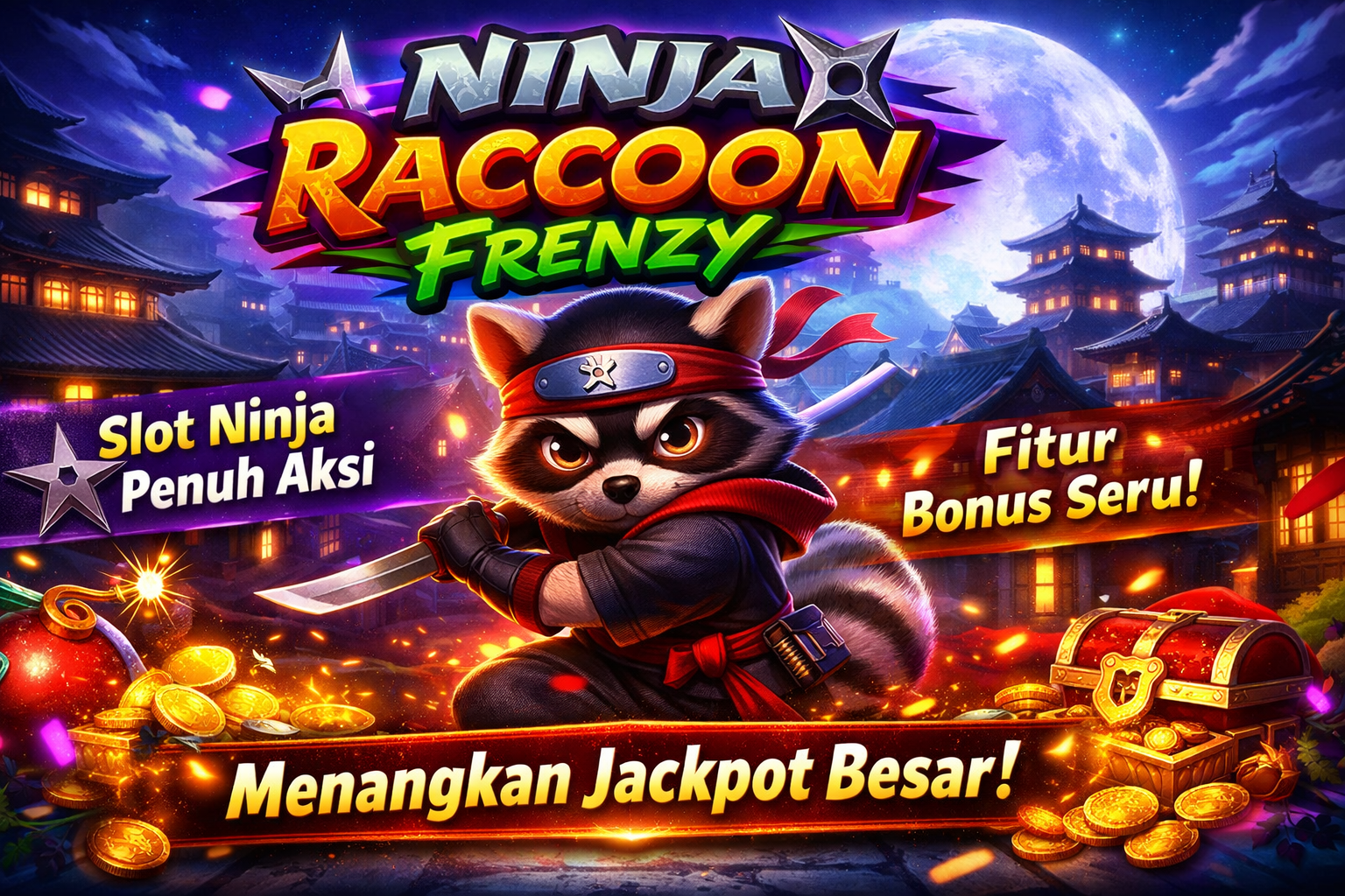 Ninja Raccoon Frenzy