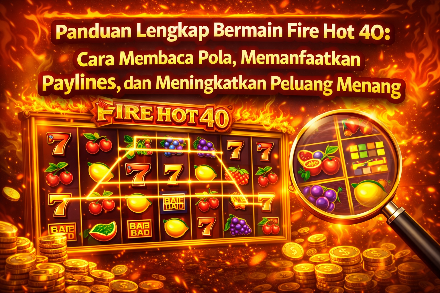 Fire Hot 40 : Slot Klasik dengan Sensasi Menang Cepat yang Banyak Dicari Pemain