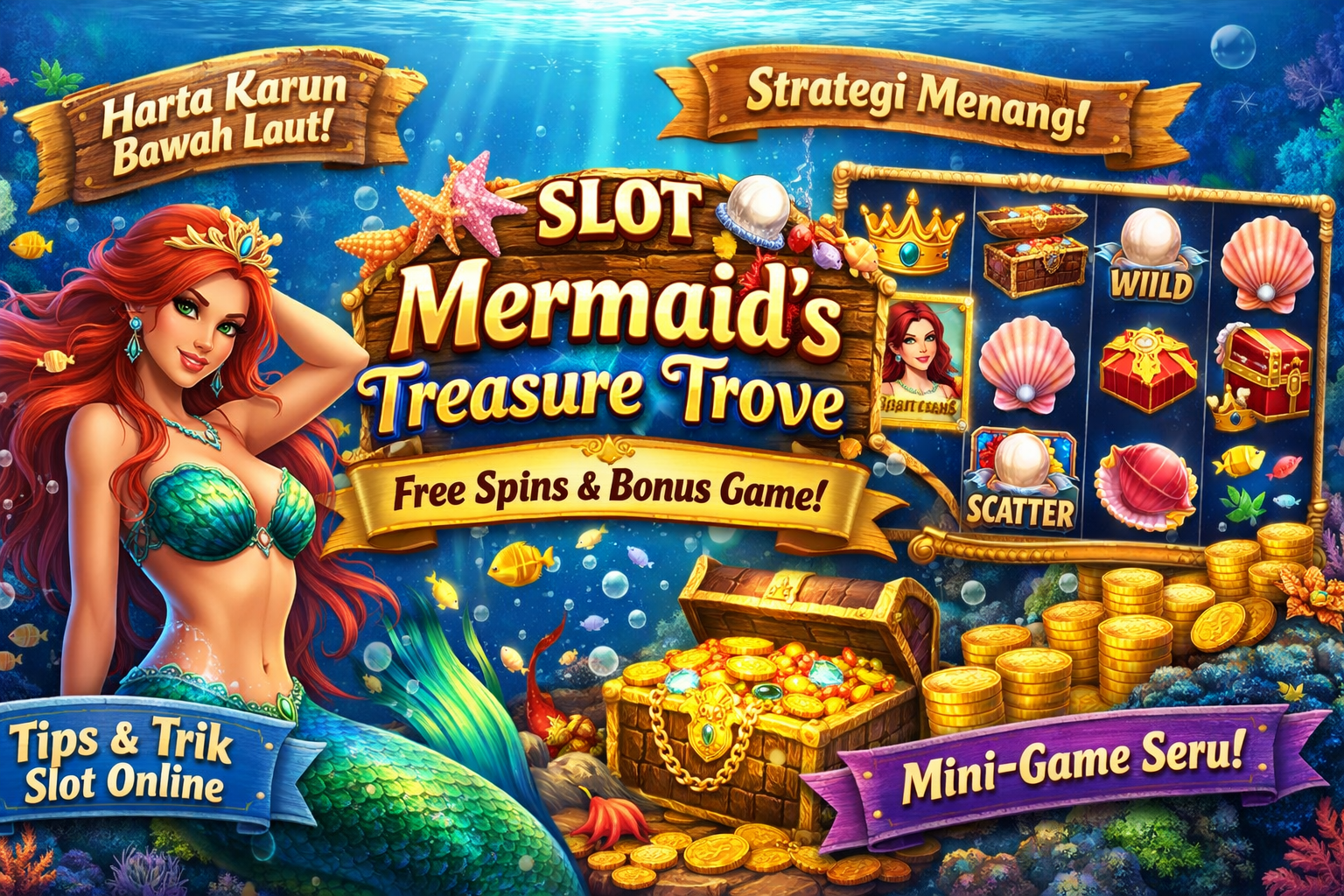 Slot Mermaids Treasure Trove