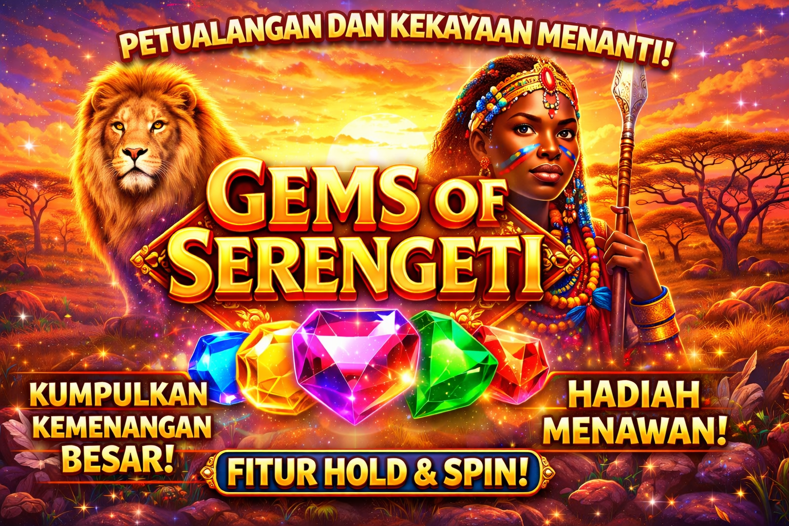 Gems of Serengeti: Slot Online yang Membawa Sensasi Safari di Layar Anda