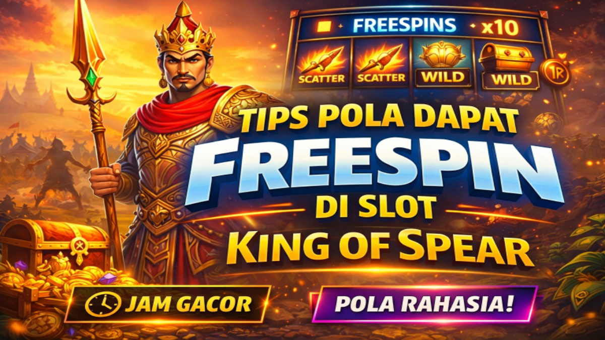 Tips Pola Dapat FreeSpin di Slot King of Spear
