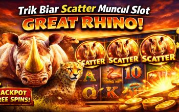 Trik Biar Scatter Muncul Slot Great Rhino, Pemain Wajib Tahu