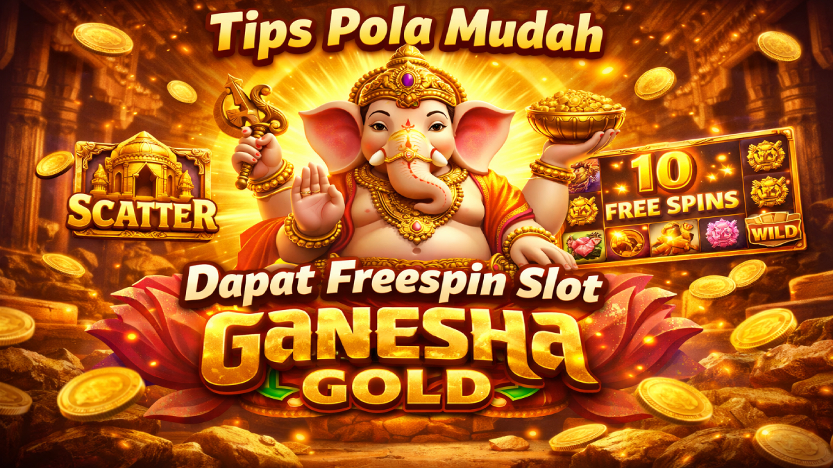 Tips Pola Mudah Dapat Freespin Slot Ganesha Gold, Tingkatkan Peluang Menangmu