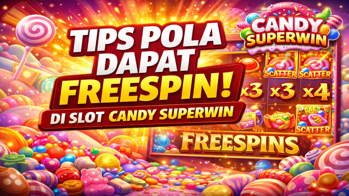Tips Pola Dapat FreeSpin di Slot Candy Superwin